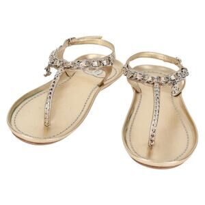 Chanel Coco Mark Chain Strap Sandals